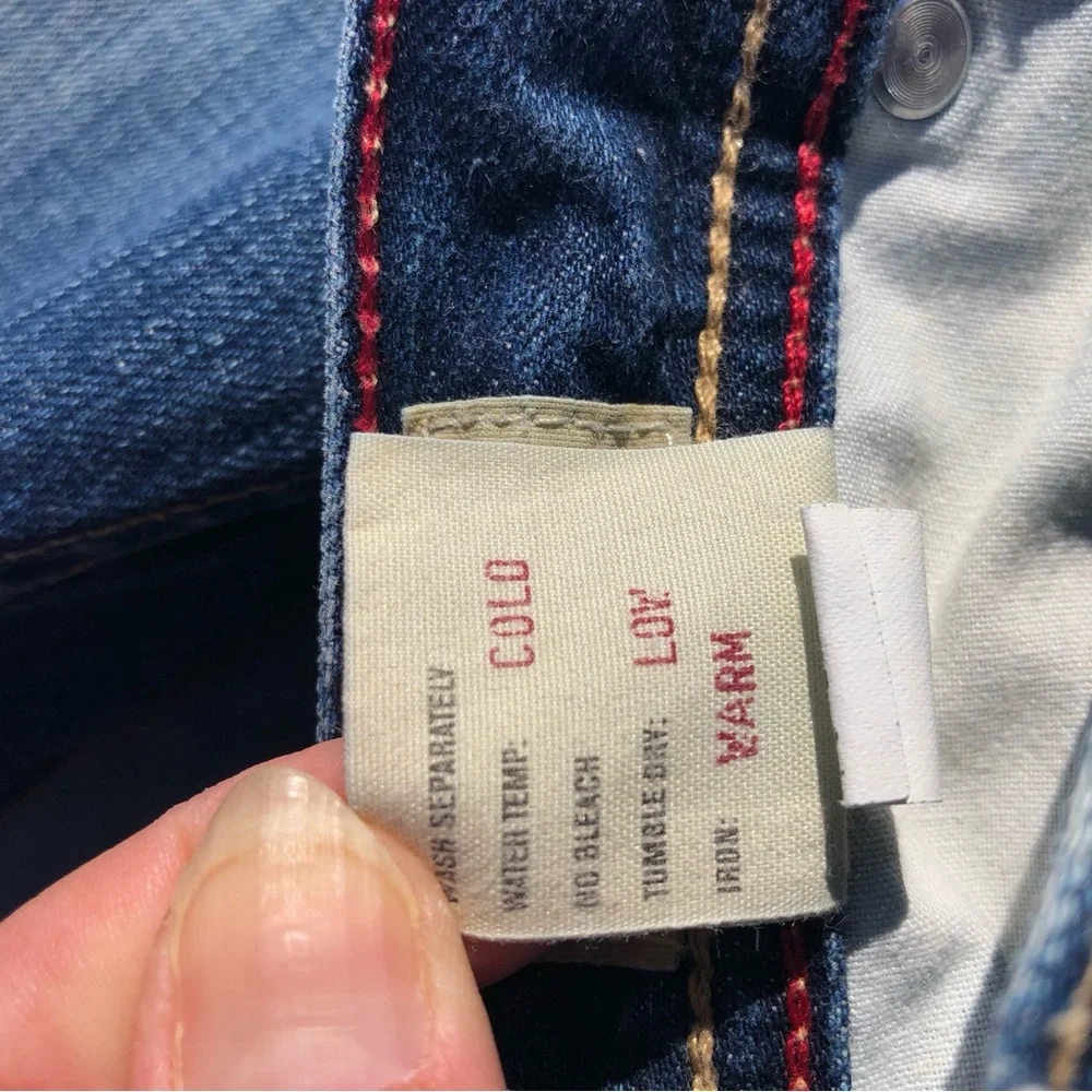 BKE Jeans Buckle Mens 34 Regular Marshall 67 Straight Leg Distressed Denim